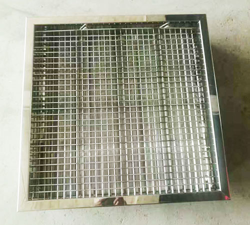 联动双层不锈钢风口